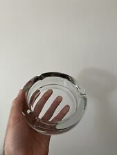 Vintage Mid Century Clear Glass Ashtray picture