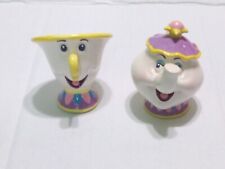 Vintage Schmid Walt Disney Co. Chip & Tea Mrs. Potts Figurines picture