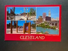 Cleveland Ohio OH Postcard Cleveland Beautiful waterfront Marking 200 years picture
