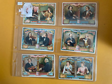 trade cards Liebig musical celebrities S596 full set 1899 picture