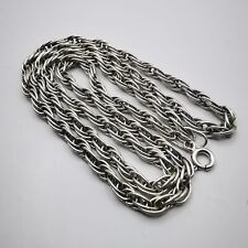 Vintage Fine Jewelry Chain, 875 Sterling Silver, Signed 20g picture