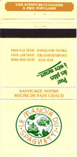 Ste-Foy Quebec Canada Le Manoir du Spaghetti Vintage Matchbook Cover picture