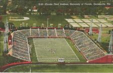c. 1940s Florida Field Stadium Postcard picture