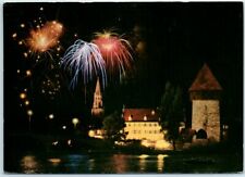 Postcard - Lake Night Festival, (Lake Constance) - Konstanz, Germany picture