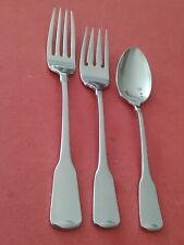 Oneida AMERICAN COLONIAL Dinner Salad Forks Teapoon Stainless Cube Logo Heirloom picture