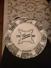 VINTAGE COLLECTOR PLATE 1756-1956 FORT FREDERICK BICENTENNIAL -10