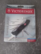 Victorinox Original Black Swiss Army Knife 13 Function Multi-Tool New Fireman picture