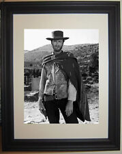 Clint Eastwood  The Good The Bad and The Ugly B&W Framed Photo Picture picture