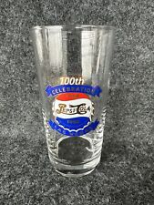 PEPSI-COLA 100th Celebration 1898 - 1998 Collectible Beverage Glass Las Vegas picture