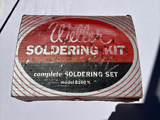 Vintage Weller Junior Soldering Kit Set Model 8100K With Original Receipt Clean picture