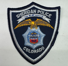 Sheridan Police Colorado CO Patch K3a picture
