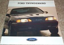 1988 Ford Thunderbird Sport LX Turbo Vintage Sales Brochure - Mint picture