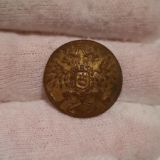 Button WWI Russian Empire 1914 gold plated VINTAGE picture