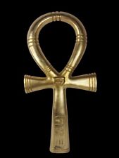 UNIQUE ANCIENT EGYPTIAN ANTIQUE Large of Ankh Key of Life Luck Hieroglyphic picture