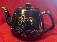 Beautiful Vintage English Viking Porcelain Teapot W/Lid- Hand Painted picture