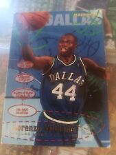 1995 1996 Fleer #40 Lorenzo Williams Dallas Mavericks NBA Collection Card picture