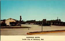 1960'S. SANDMAN MOTEL. SALISBURY, MD. POSTCARD. TM18 picture