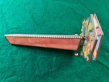 Pink Stained Glass Kaleidoscope rare find beautiful picture