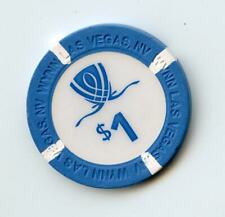 1.00 Chip from the Wynn Casino Las Vegas Nevada Blue picture