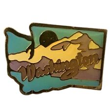 Vintage Washington State Scenic Travel Souvenir Pin picture