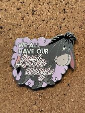 Eeyore We All Have Our Little Ways Winnie The Pooh Mystery Disney Pin picture