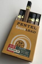 Vintage Pentel KEUFFEL ESSER 1970s Cigarette Pack .5mm 2H Lead 12 NOS 12pk Tubes picture