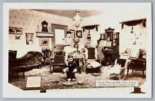 RPPC~ 1898 Living Room Sears Lounge Museum Of Science And Industry~ Chicago, IL picture