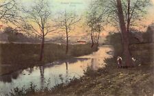 Waterbury CT Connecticut Naugatuck River Valley New Haven Cty Vtg Postcard A37 picture