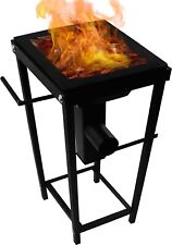 Coal Forge , 10x12 inch Blacksmith’s Welded Coal Firepot with Stand Blacksmith picture