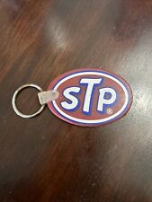 Vintage STP  Oil Treatment Advertising Logo Keychain Key Fob NASCAR #II picture