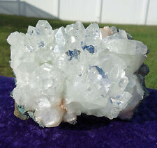 Sweet Sparkling Apophyllite & Stilbite Chalcedony Crystal Points For Sale ASC2 picture