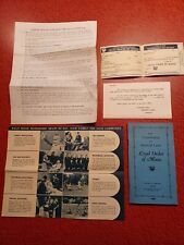 Vtg 1953 Constitution General Laws Loyal Order Of Moose Lot IL Chicago Cicero picture