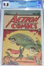 Action Comics #1 CGC 9.8 Nestle Quik (1987) reprints 1st appearance of Superman picture