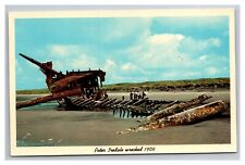 Postcard Oregon Coast Peter Iredale Shipwreck picture