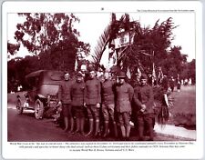 WW1 Soldiers in Colma Cemetery, 1919 Veteran's Day San Francisco - Archive Flyer picture