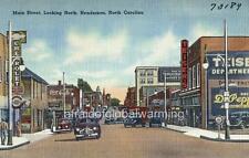 Photo. 1936. Henderson, North Carolina.  N on Main Street picture