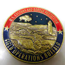 U.S. CUSTOMS AND BORDER PROTECITION FIELD OPERATIONS BUFFALO CHALLENGE COIN picture