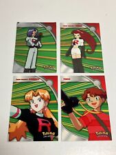 Topps Pokemon Cards Heroes & Villians Todd Team Rocket Cassidy Jesse Holo James picture