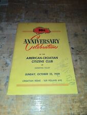 30th Anniversary Celebration Mahoning County 1959 Youngstown Publications picture