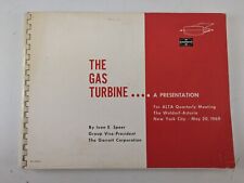 1969 The Gas Turbine Jet Engine Presentation by Ivan Speer Spiral Bound picture