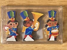 3pk Toy Xmas Marching Band Soldiers with Instrument Figurine Set Target picture