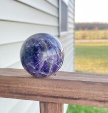 Natural Dream Amethyst Quartz Crystal Sphere Ball Healing EXACT ONE SHOWN picture