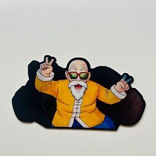 Dragonball Z Master Roshi 3D Lenticular Sticker Motion Anime Holofoil Decal picture