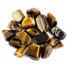 Crystal Allies Materials: 1lb Bulk Tumbled Gold Tigers Eye Stones from South Afr picture