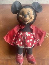 Vintage 40s- 50s Disney Minnie Mouse Character Plush picture