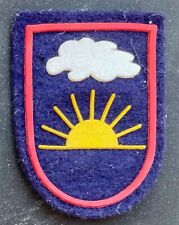 Belgium Air Force Weather Squadron Patch on Felt picture