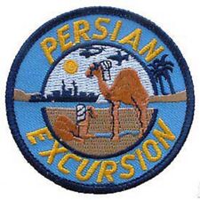 MILITARY EMBROIDERED PATCH -- PERSIAN EXCURSION -- IRON-ON - 3