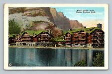 Postcard Many Glacier Hotel Glacier National Park Unposted picture