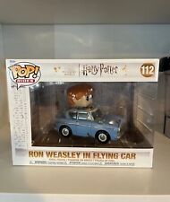 Ron Weasley Flying Car Funko Pop Rides #112 Harry Potter Chamber Secrets Ford picture