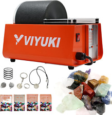 VIYUKI Professional Electric Kids Rock Stone Tumbler Kit 3LB Rock Polisher - ... picture